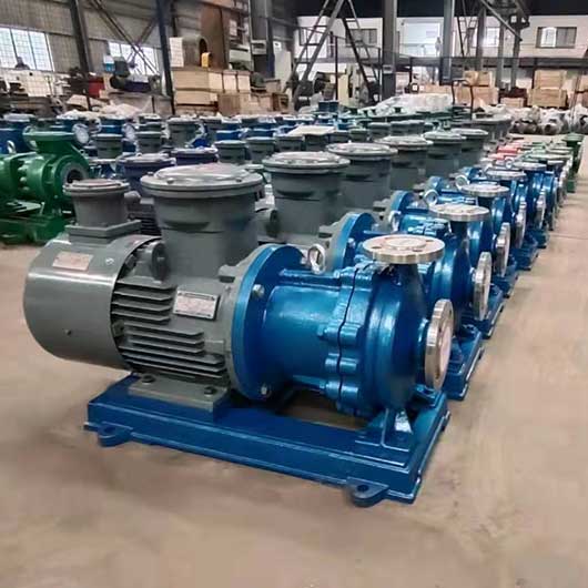 衬氟泵如何改进维修工艺，减少水力损失